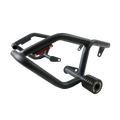 MotoCare Crash Guard with Dual Sliders for Jawa 42 | Heavy Duty Engine Protection Guard