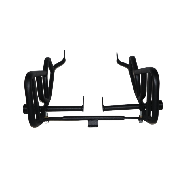 MotoCare Crash Guard with Dual Sliders for TVS Raider | Heavy Duty Engine Protection Guard | Frame Slider Safety Accessory