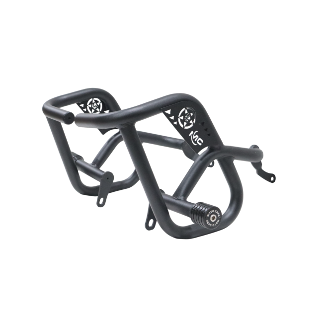 MotoCare Crash Guard with Dual Sliders for Royal Enfield Classic 350 Reborn | Engine Protection Guard