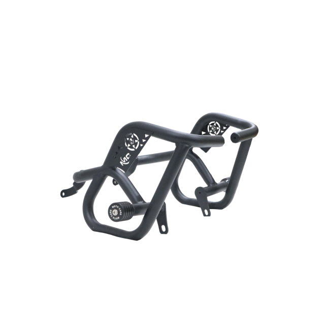 MotoCare Crash Guard with Dual Sliders for Royal Enfield Classic 350 Reborn | Engine Protection Guard