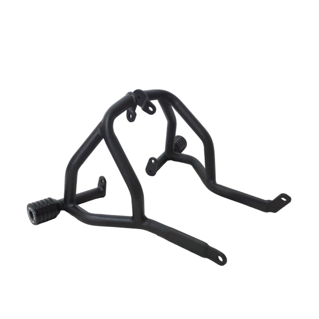 MotoCare Crash Guard with Dual Sliders for Husqvarna Vitpilen 250 | Heavy Duty Engine Protection