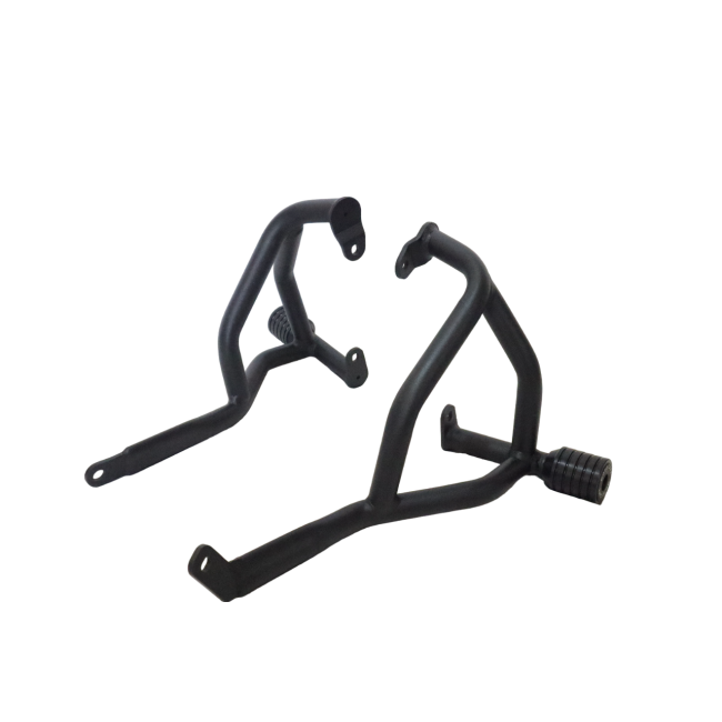 MotoCare Crash Guard with Dual Sliders for Husqvarna Vitpilen 250 | Heavy Duty Engine Protection