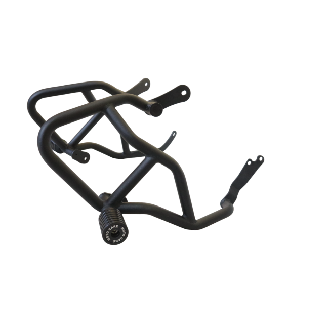 Kawasaki Z 650 Crash Guard with Dual Sliders – Motocare Heavy-Duty Engine Protection Guard | Frame Slider Crash Bar for Z650