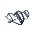 MotoCare Crash Guard with Dual Sliders & Plate for Bajaj Pulsar NS400Z | Engine Protection Guard