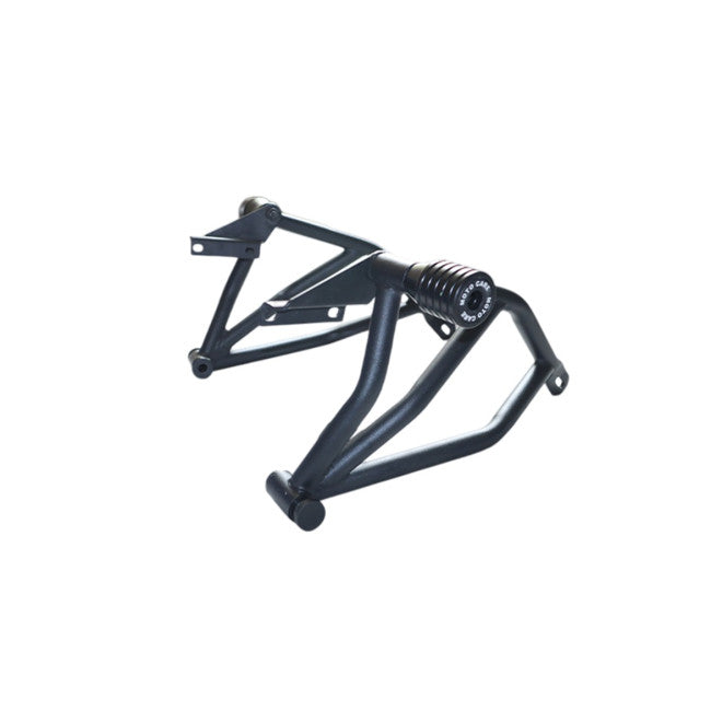 MotoCare Dual Slider Crash Guard for Bajaj Pulsar RS200 | Heavy Duty Engine Guard & Bike Protection Frame
