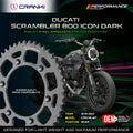 Crank1 Sprocket For Ducati Scrambler 800 / Icon / Dark (2019–2023) – Rear – CPR746.46T