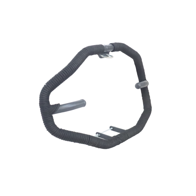 MotoCare Diamond Crash Guard with Rope (16 Gauge) for Royal Enfield Classic 350 – Heavy Duty Engine Protection