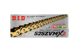 DID CHAIN 525 PITCH X 108 LINKS (ZVMX2) - 525ZVMX-2 108ZB