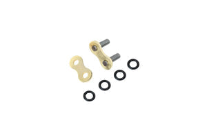 DID Chain Master Link-Rivet Type-For X Ring Chains Gold - Zvmx