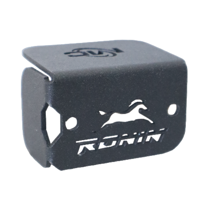 MotoCare Disc Brake Oil Cap for TVS Ronin | Stainless Steel Front Brake Fluid Reservoir Cover | Stylish & Durable Upgrade