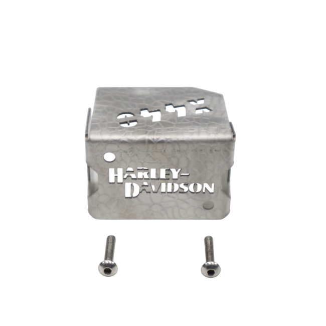 MotoCare Stainless Steel Brake Fluid Reservoir Cap for Harley Davidson X440 – CNC Disc Oil Cap Cover
