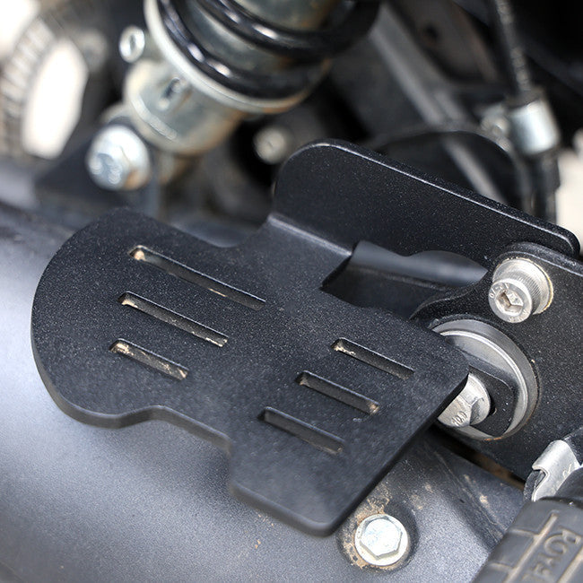 MotoCare Double Footrest for Royal Enfield Classic 650 – Anti-Slip Rider Foot Pegs