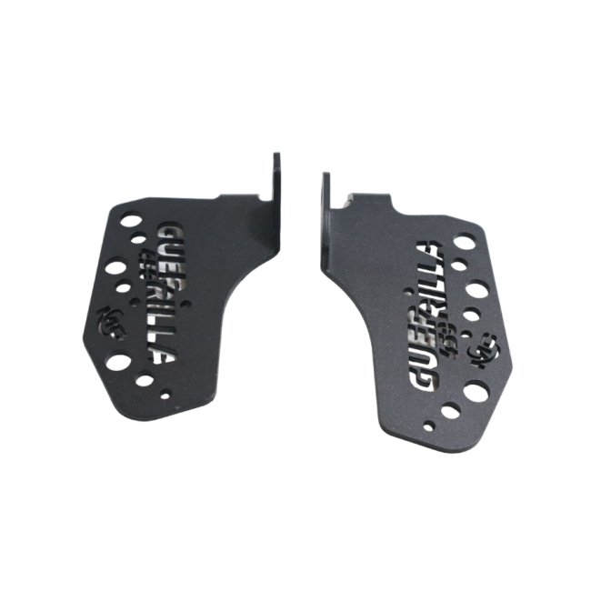 MotoCare Double Footrest for Guerrilla 450 – Comfortable Pillion Foot Peg Set