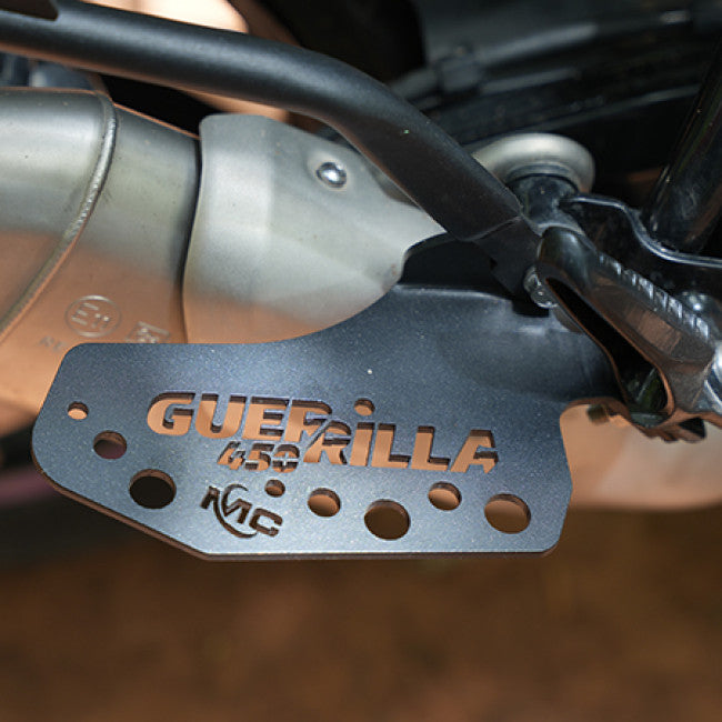 MotoCare Double Footrest for Guerrilla 450 – Comfortable Pillion Foot Peg Set