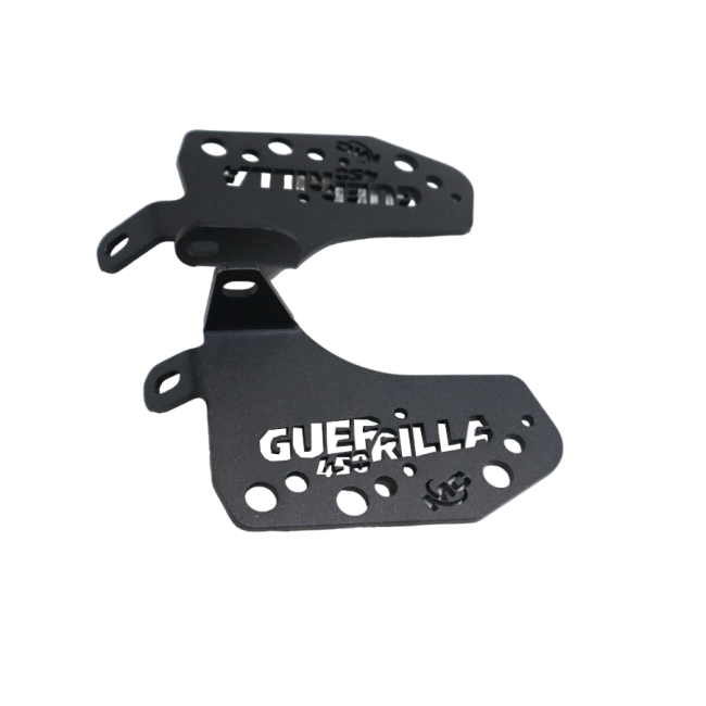 MotoCare Double Footrest for Guerrilla 450 – Comfortable Pillion Foot Peg Set