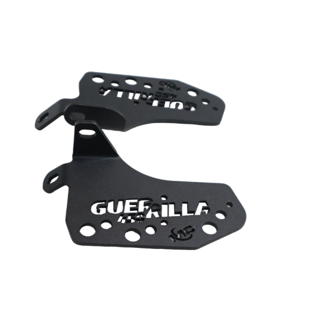 MotoCare Double Footrest for Guerrilla 450 – Comfortable Pillion Foot Peg Set