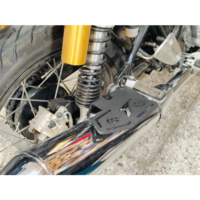 MotoCare Double Footrest for Royal Enfield Continental GT 650 | Dual Foot Peg Support | Comfortable Touring Upgrade
