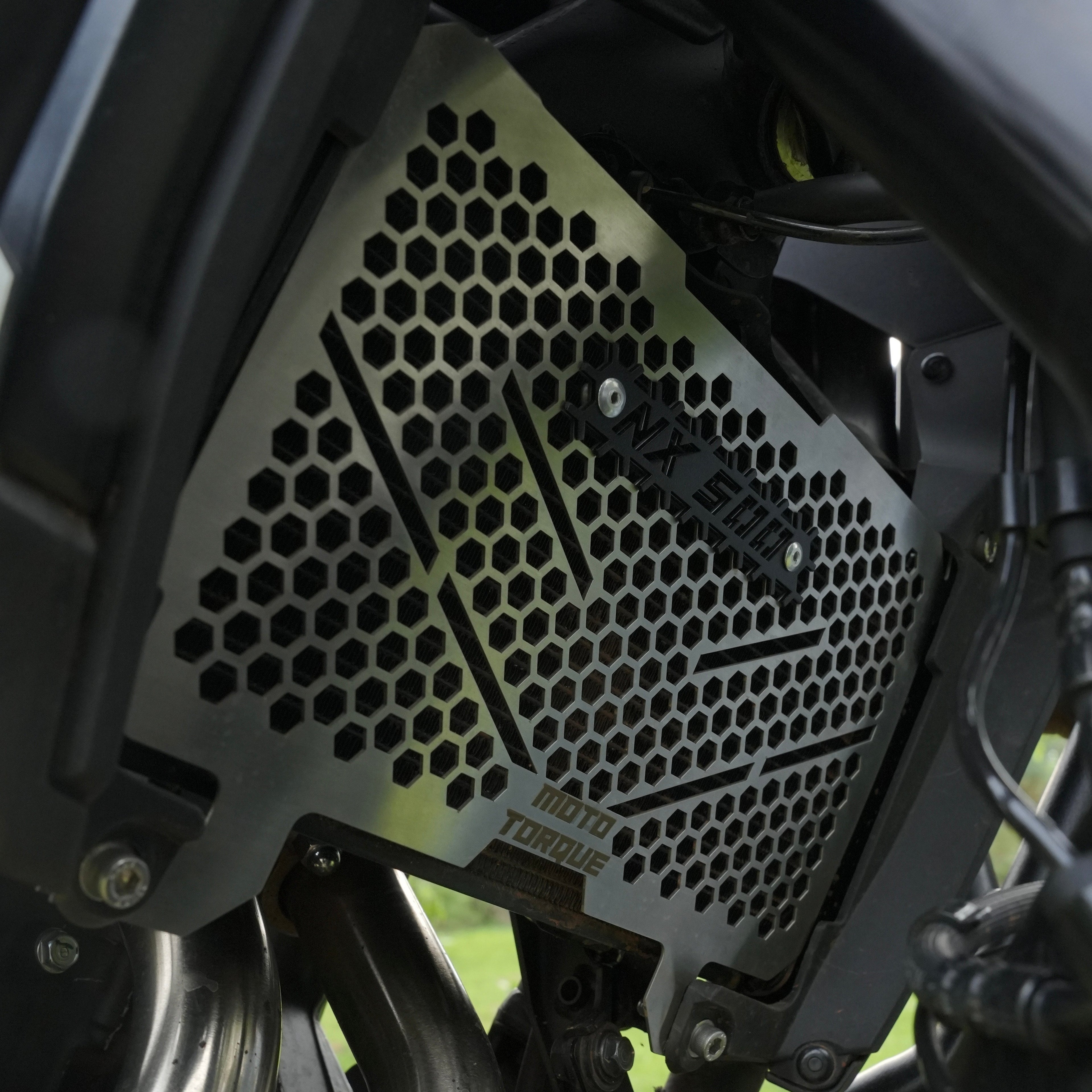 RADIATOR GUARD (SS) FOR HONDA  NX-500