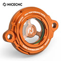 Transparent Oil Filter Cover KTM