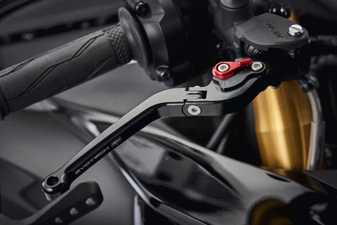 Evotech Performance Folding Clutch and Brake Lever set For Yamaha YZF-R1 / R1M (2015-) Part No : PRN002396-003908
