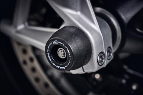 Evotech Performance Front Spindle Bobbins - Ducati Scrambler Desert Sled (2017+) Part No- PRN013672
