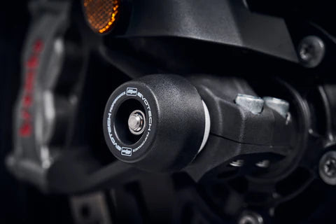 Evotech Performance Front Spindle Bobbins - Triumph Tiger 1200 / GT / Rally / Explorer (2022+) Part No : PRN015943