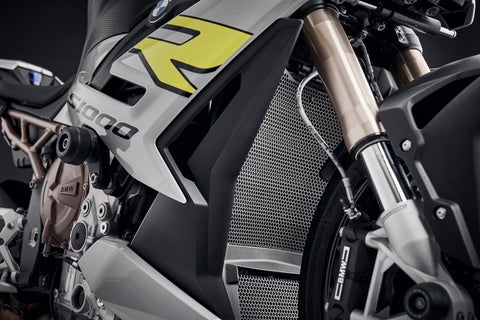 Evotech Performance Radiator And Oil Cooler Guard Set For BMW S 1000 R (2021+) Part No: PRN088888-014331