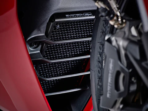 Evotech Performance Radiator Guard And Oil Cooler Guard Set For Ducati SuperSport / S / 950 / 950 S (2021+)