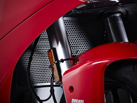 Evotech Performance Radiator Guard And Oil Cooler Guard Set For Ducati SuperSport / S / 950 / 950 S (2021+)