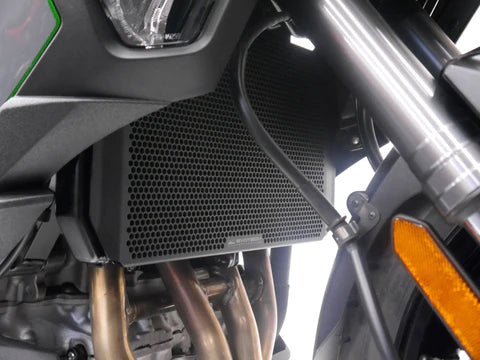Evotech Performance Radiator Guard For Kawasaki Versys 1000 SE (2021+) Part No : PRN007850