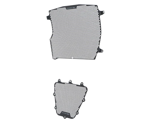 Evotech Performance Radiator and Oil Cooler Guard Set For Ducati XDiavel / S / Dark / Black Star Part No: PRN013089-013090