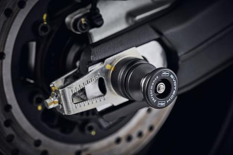 Evotech Performance Rear Paddock Spindle Bobbins For Ducati Scrambler 1100 / Pro / Dark Pro / Sport Pro / Sport / Sixty2 Part No: PRN013266