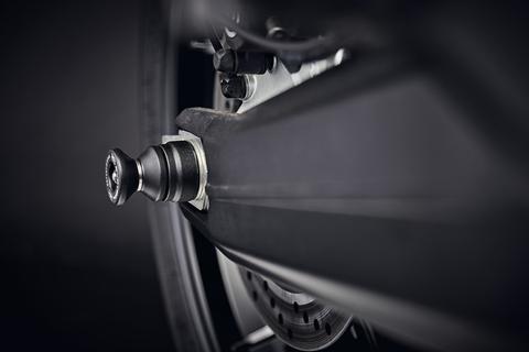 Evotech Performance Rear Paddock Spindle Bobbins For Ducati Scrambler 1100 / Pro / Dark Pro / Sport Pro / Sport / Sixty2 Part No: PRN013266