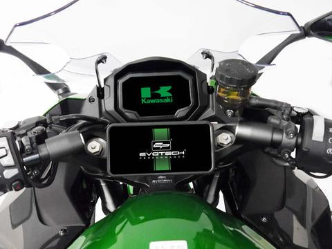 Evotech Performance SP Connect Compatible Sat Nav Mount Kawasaki Ninja 1000SX (2020+ Part No- PRN014677-015098