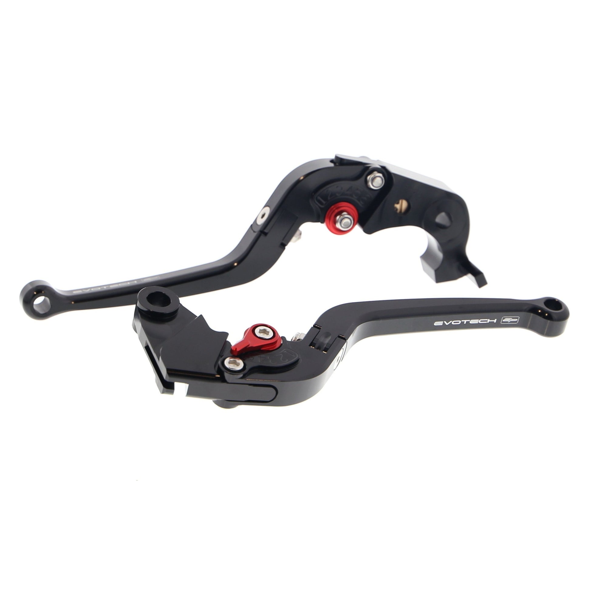 Evotech Performence Folding Clutch and Brake Lever set For Kawasaki ZX6R (2019+) Part No - PRN002390-004647-01