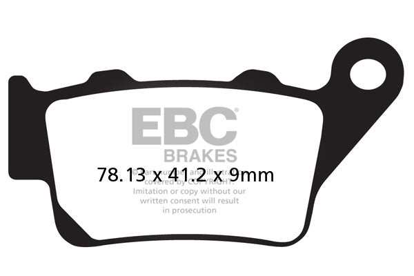 EBC Double-H™ Sintered Brake Pads for BMW S1000RR (2019+) | FA724HH Front & FA213HH Rear | HH Rated High Performance Pads