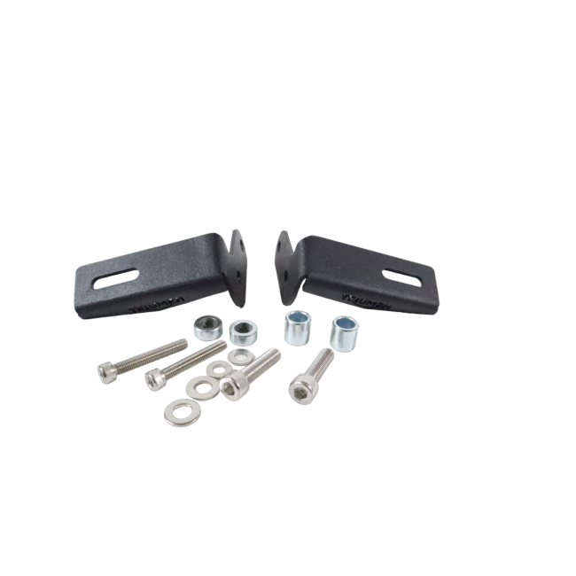 MotoCare Fog Light Clamp for Scrambler 400X | Auxiliary Light Mount Bracket (Heavy Duty Support)