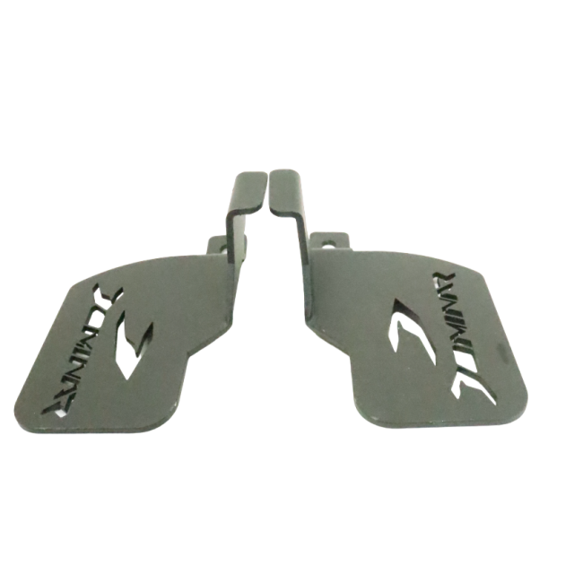 Motocare Dominar 400 Footrest Set for Bajaj Dominar 400 – Heavy Duty Non-Slip Rider Foot Pegs for Comfort & Control