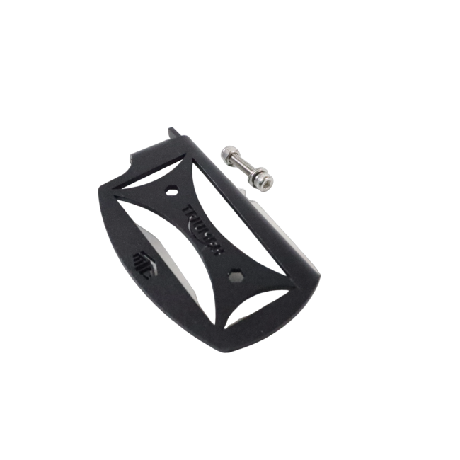MotoCare Footrest for Scrambler 400X | Ergonomic Rider Foot Pegs with Anti-Slip Grip (Comfort Upgrade)