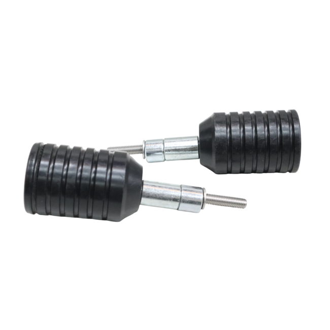 MotoCare Fork Sliders for Yezdi Adventure | Heavy Duty Front & Rear Suspension Protection Slider Set (Set of 4)