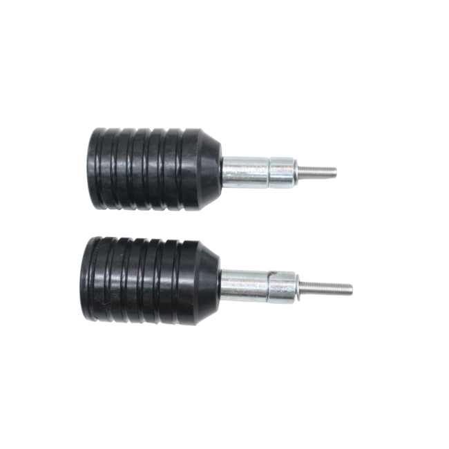 MotoCare Fork Sliders for Yezdi Adventure | Heavy Duty Front & Rear Suspension Protection Slider Set (Set of 4)