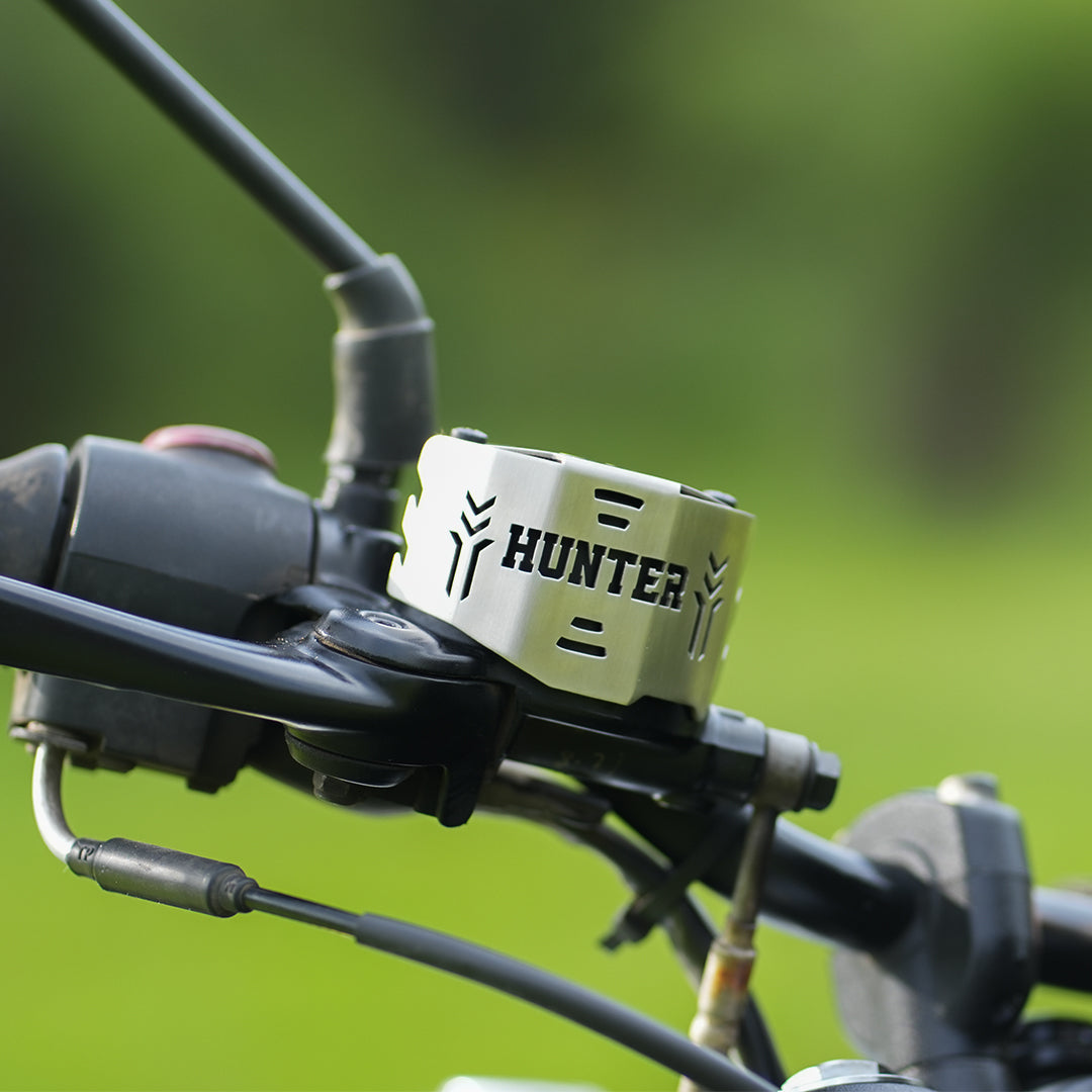 FRONT MASTER CYLINDER  GUARD(SS) FOR HUNTER 350
