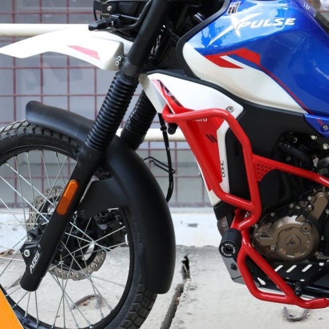 MotoCare Front Mud Flap for Hero XPulse 210 | Heavy Duty Mudguard Extension | Splash & Debris Protection
