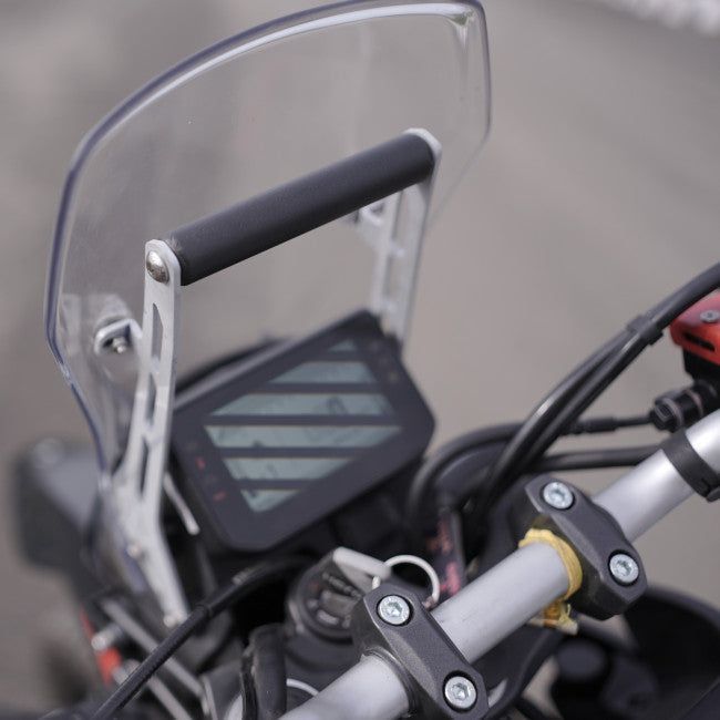 MotoCare GPS Mount for Hero XPulse 210 | Heavy Duty Motorcycle Phone & Navigation Holder | Secure Handlebar Clamp