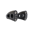 MotoCare Handlebar Riser for Royal Enfield Continental GT 650 | Ergonomic Handlebars for Improved Comfort & Control