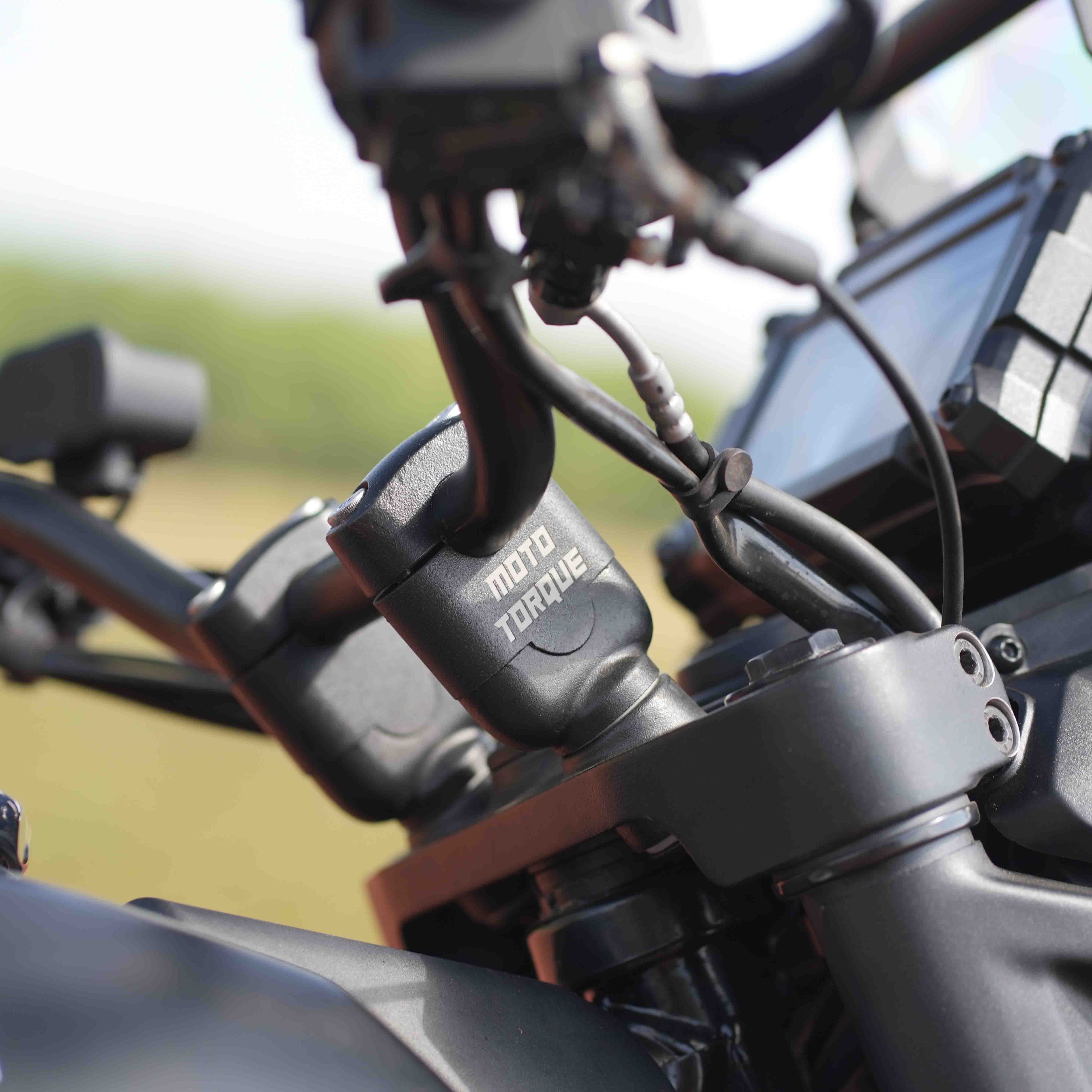 HANDLE BAR RISER FOR YEZDI ADVENTURE