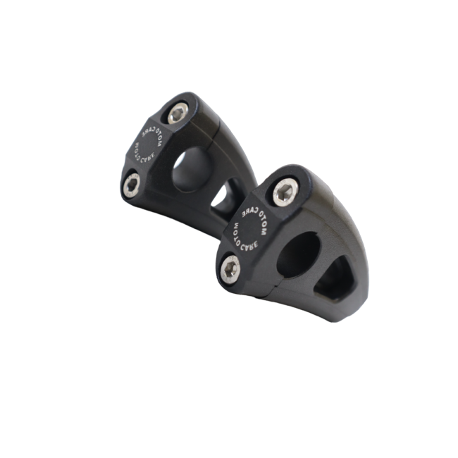 MotoCare Handlebar Riser for Royal Enfield Interceptor 650 – Ergonomic Handle Height Extension