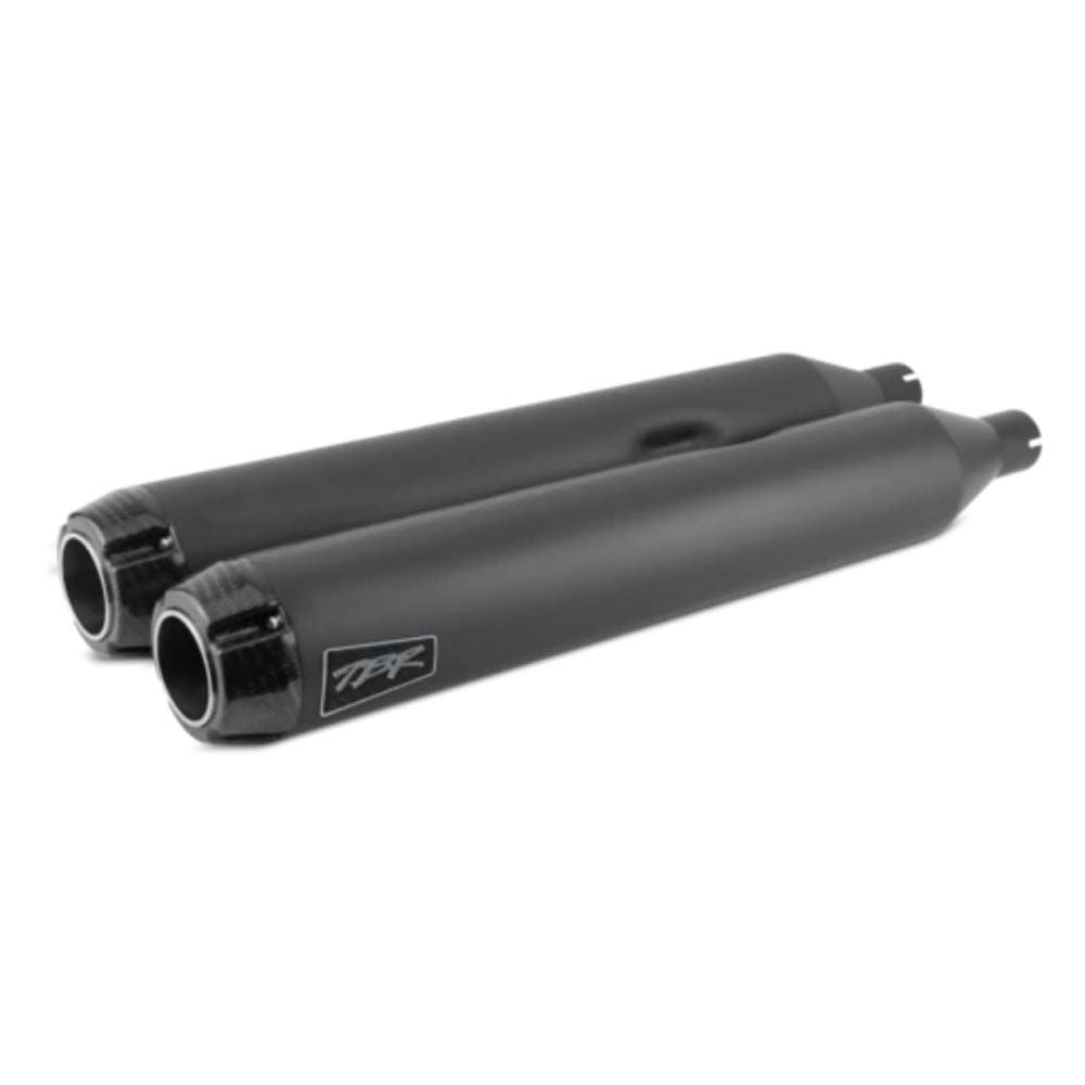 Two Brothers Racing HARLEY DAVIDSON SOFTAIL 15-17 DUAL LONG SLIP-ON (005-4140499D-B)