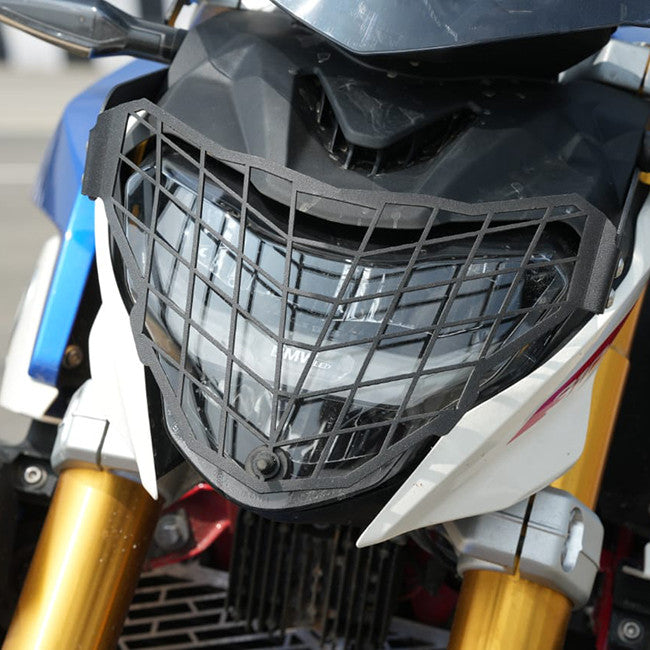 BMW G 310 R Headlight Grill – Motocare Headlamp Protector Guard | Heavy-Duty Headlight Cover for BMW G310R