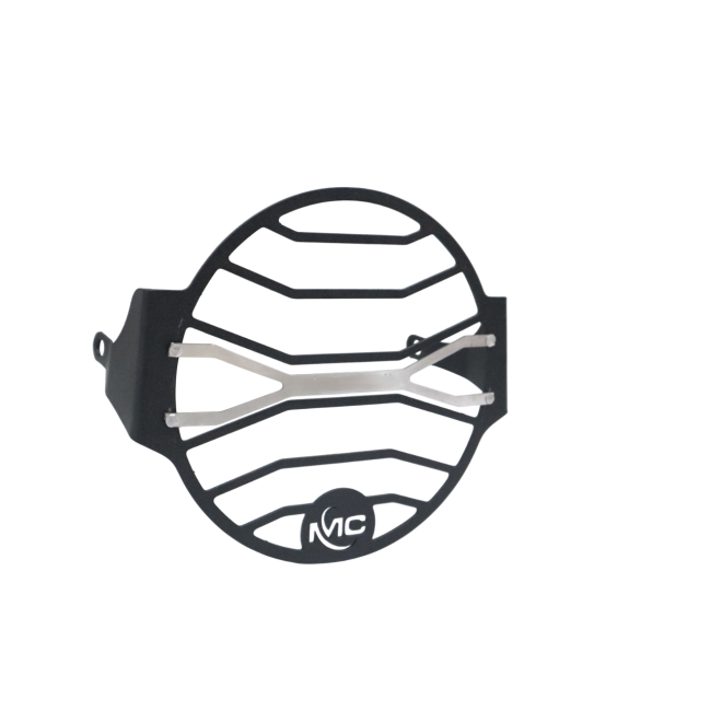MotoCare Headlight Grill Guard for Honda CB350 | Heavy-Duty Metal Headlamp Protector | Stylish Front Cover Accessory